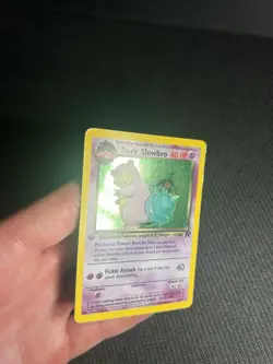 Pokemon TCG Dark Slowbro 12/82 1st Edition Team Rocket Holo Rare MP - Image 4