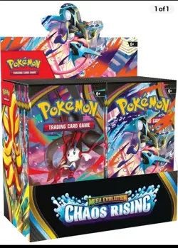 Pokemon Chaos Rising Booster Box (36 Packs) PRESALE CONFIRMED - Image 1