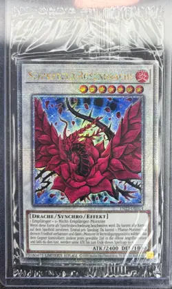 Yu-Gi-Oh! "Schwarzer Rosendrache" TN23-DE014 *Secret Rare* German - NM - SEALED - Image 1