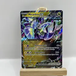 Miraidon ex 122/162 Sv05: Temporal Forces Holo Pokemon Card - NM - Image 1