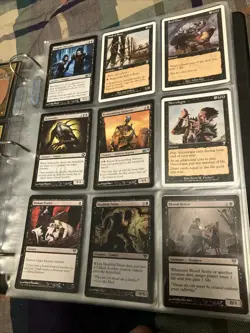 Magic the Gathering Binder Collection Assorted Uncommon Card And Some Rares 200+ - Image 5