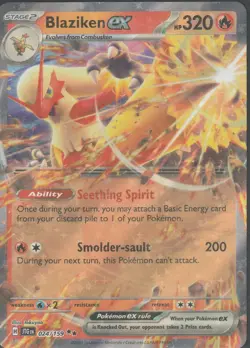 Blaziken ex 024/159 Journey Together Pokemon Card TCG Ultra Rare Holo - Nm - Image 1