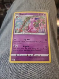 Espeon SWSH174 Sword & Shield Promo Holo Pokemon Card NM - Image 1