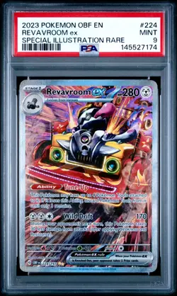 Revavroom ex 224/197 SIR Obsidian Flames PSA 9 Pokemon card - Image 1