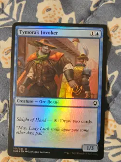 Tymora's Invoker FOIL Battle for Baldur's Gate MTG Magic Cards - Image 2