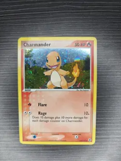 Charmander Ex FireRed and LeafGreen 113/112 Secret Rare Holo 2004 Pokemon Card - Image 1