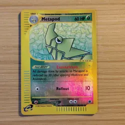 Pokemon Card Metapod Expedition 87/165 Reverse Holo Uncommon 60 HP - Image 1