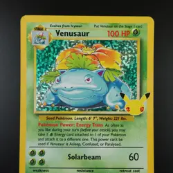 Venusaur 15/102 Pokemon Celebrations Classic Collection Holo Card - Image 2