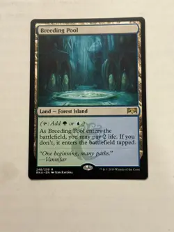 MTG Breeding Pool #246 Ravnica Allegiance Regular Rare Magic Card TCG CCG - Image 1