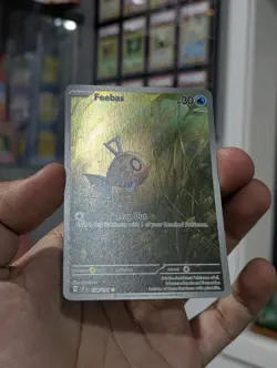 Pokemon Card 2024 FEEBAS Illustration Rare IR 198/191 Surging Sparks NM/M - Image 3