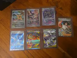 7x English Pokemon TCG ascended heroes mixed card lot SR IR MA - Image 1