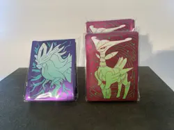 Pokemon TCG: Temporal Forces ETB Card Sleeves Lot of 3 (Factory Sealed) - Image 1