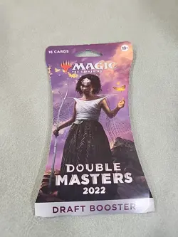 MTG Double Masters 2022 Draft Booster Sleeved pack new sealed - Image 1