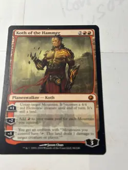 1 x Koth of the Hammer - Scars of Mirrodin - Moderate Play - MTG - Image 1