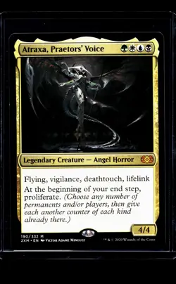 2020 MTG Magic the Gathering 2XM Double Masters #190 Atraxa Praetors Voice - Image 1