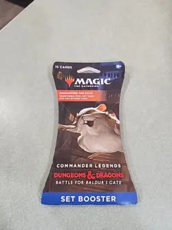 MTG Commander Legends Dungeons & Dragons Battle for Baldur's Gate Set Booster - Image 1