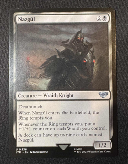 Nazgul - MTG #336 - Universes Beyond: the Lord of the Rings Regular LOTR - NM/M - Image 1