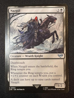 Nazgul - MTG #334 - Universes Beyond: the Lord of the Rings Regular LOTR - NM/M - Image 1