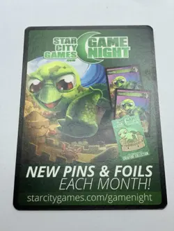 Turtle - Beast Token - Foil Promo - SCG Game Night - Magic the Gathering - Image 3