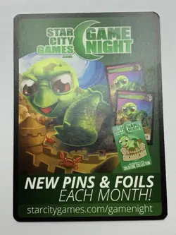 Turtle - Beast Token - Foil Promo - SCG Game Night - Magic the Gathering - Image 4