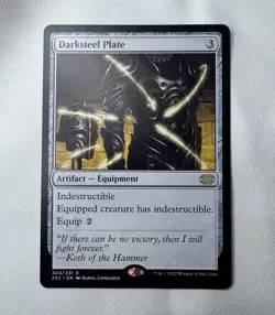 Darksteel Plate Double Masters 2022 Regular - Image 1
