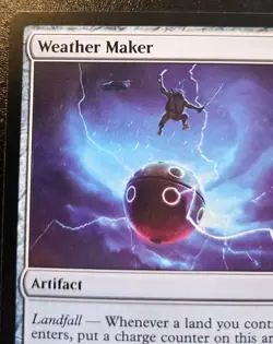 Weather Maker 0182 Rare Teenage Mutant Ninja Turtles Magic: The Gathering - Image 2
