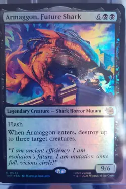 Armaggon, Future Shark Teenage Mutant Ninja Turtles Foil - Image 1