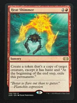 1x MTG Heat Shimmer - Double Masters (2XM) #130 - Magic the Gathering - Image 1