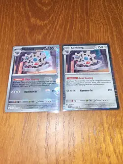Pokemon TCG S&V Black Bolt: Klinklang 063/086 - Masterball and Holo - NM - Image 1