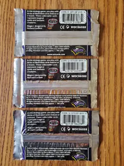 MAGIC THE GATHERING Lot of Three (3) NEMESIS Factory Sealed Booster Packs - Image 2