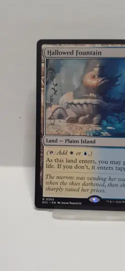 Hallowed Fountain Lorwyn Eclipsed (ECL) Magic The Gathering MTG 0265 MINT - Image 2