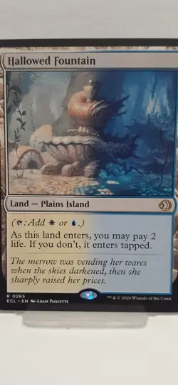 Hallowed Fountain Lorwyn Eclipsed (ECL) Magic The Gathering MTG 0265 MINT - Image 4