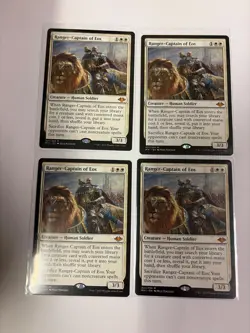 x4 Ranger-Captain of Eos Modern Horizons Near Mint MTG - Image 1