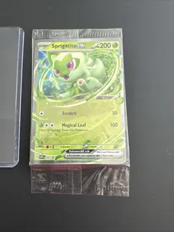 Sprigatito ex Promo Sealed SVP 087 Pokemon Trading Card Game - Image 1