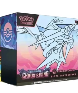 Presale Chaos Rising Pokemon Center ETB Elite Trainer Box Pokemon PRESALE - Image 1