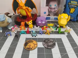 Pokemon Huge Lot Plush Cards Figures Charizard Rayquaza Raichu Funko Mew + More - Image 5
