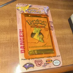 Pokemon Fossil Booster Pack Lapras Artwork Sealed 11 Cards Wizards of the Coast - Image 1