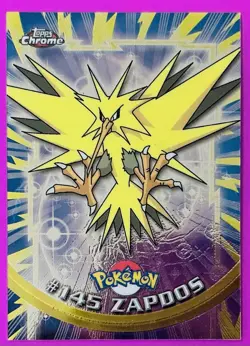 Zapdos #145 Pokemon Topps Chrome Series 2 - Image 1