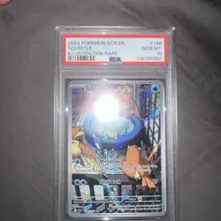 2024 Pokemon Stellar Crown Squirtle Illustration Rare #148/142 PSA 10 Gem Mint - Image 4