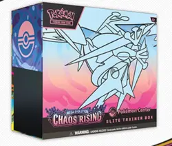 PREORDER Pokemon TCG Chaos Rising Elite Trainer Box Pokemon Center - Image 1