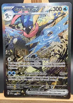 Greninja ex (SVP 132): SV Black Star Promos 132 Pokemon TCG - Image 1