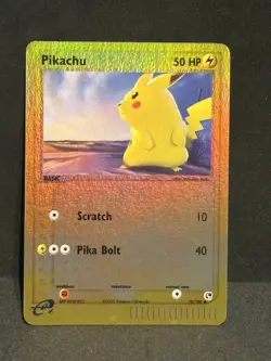 2003 Pokemon EX Sandstorm Pikachu Reverse Holo #72/100 - Image 2
