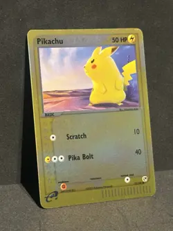 2003 Pokemon EX Sandstorm Pikachu Reverse Holo #72/100 - Image 4