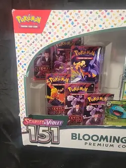 Pokemon Scarlett Violet 151 Blooming Waters Premium Collection Destin Rival (A5) - Image 2