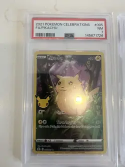 Pokemon TCG Graded Cards Lot All PSA 7, 3 Cards - Image 2