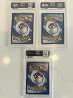 Pokemon TCG Graded Cards Lot All PSA 7, 3 Cards - Image 5