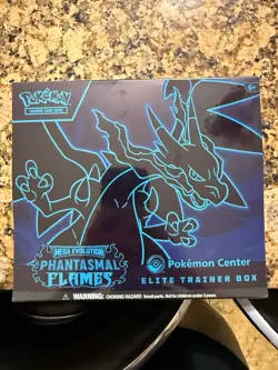 Pokemon Phantasmal Flames Pokemon Center Elite Trainer Box ETB Factory Sealed - Image 1