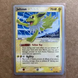 Pokemon TCG Jolteon Gold Star 101/108 World Championships 2008 - Image 1