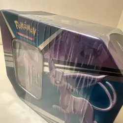 Pokemon TCG: Espeon V Heroes Tin Set Box 5 Booster Packs Inside 🔥 2022 New - Image 2