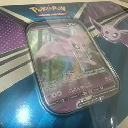 Pokemon TCG: Espeon V Heroes Tin Set Box 5 Booster Packs Inside 🔥 2022 New - Image 3